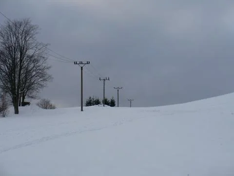 Alps in winter Stock Photos
