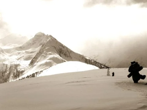 Alps in winter Stock Photos