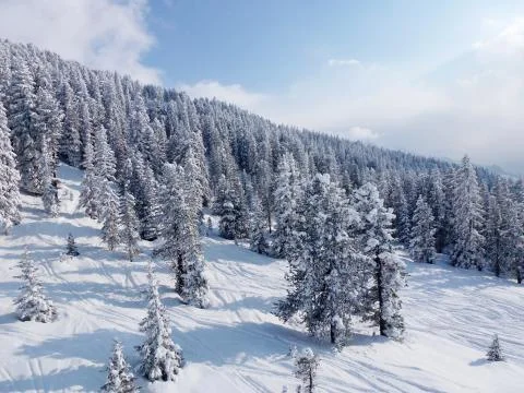 Alps in winter Stock Photos