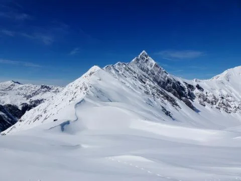 Alps in winter Stock Photos