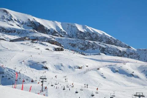 Alps in winter Stock Photos