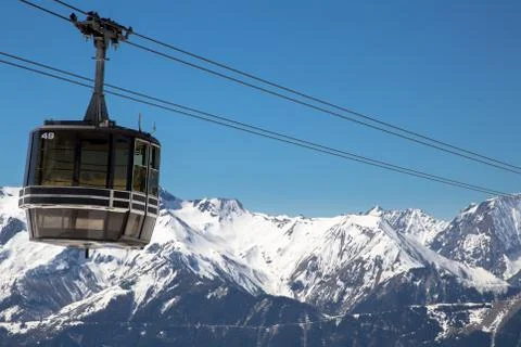 Alps in winter Stock Photos