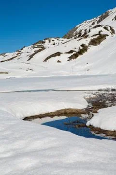 Alps in winter Stock Photos