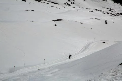 Alps in winter Stock Photos