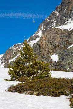Alps in winter Stock Photos