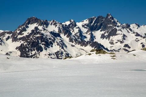 Alps in winter Stock Photos