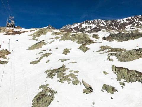 Alps in winter Stock Photos