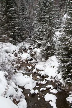 Alps in winter Stock Photos