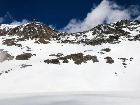Alps in winter Stock Photos