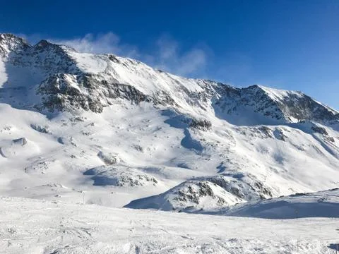 Alps in winter Stock Photos