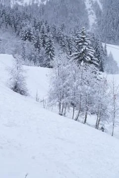 Alps in winter Stock Photos