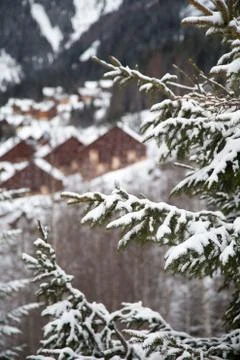 Alps in winter Stock Photos