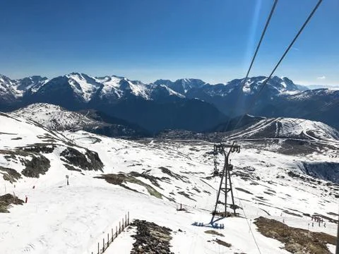 Alps in winter Stock Photos