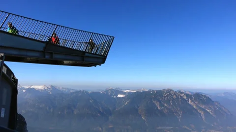 Alpspix, viewing platform Stock Footage 36272591