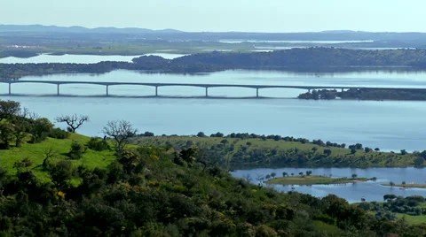 Alqueva Dam #3 Stock Footage 32666570