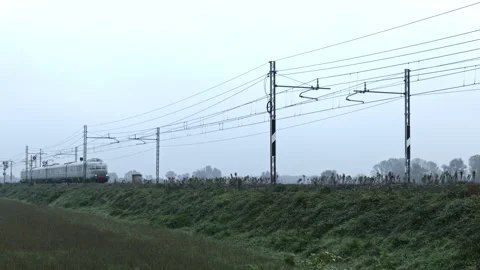 Alrecchino Train Stock Footage 293625115