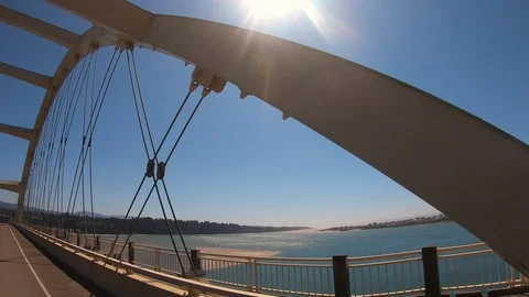 Alsea Bay Bridge 库存影片 117062172