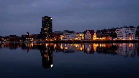 The Alsik Tower in Sønderborg, Denmark Stock Footage 339100444