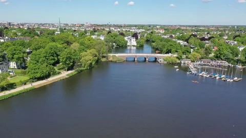 Alster Bridge Video stock 151632245
