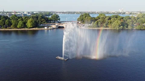 Alster Rainbow Video stock 160161838