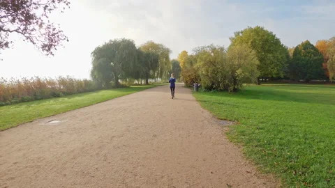 Alster Running Stock Footage 151588902