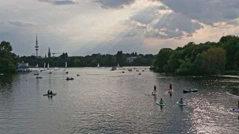 Alster Summer Video stock 151512145