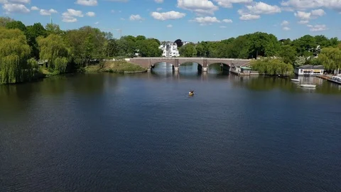 Alster_Estuary Stock Footage 126953555