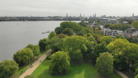 Alsterpark Stock Footage 142036120