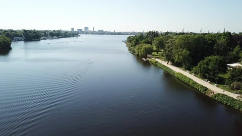 Alsterufer_1 Stock Footage 90229724