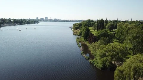 Alsterufer_2 Stock Footage 90244543