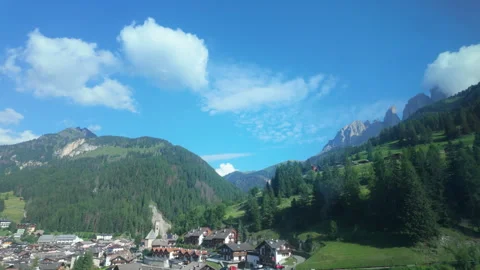 Alta Via Federico Augusto path - Val di Fassa - Italy Stock Footage 287988023