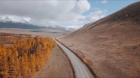 Altai, Autumn.  Stock Footage 91281482