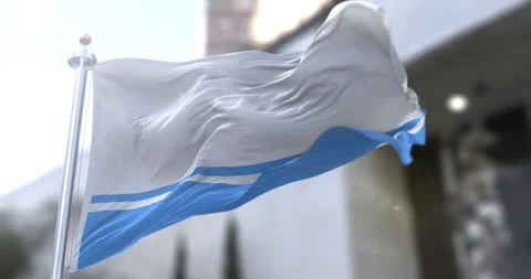 Altai flag waving-seamless-loop-4k-60fps Stock Footage 343910067