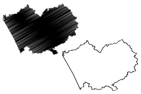 Altai Krai map vector.... Stock Illustration