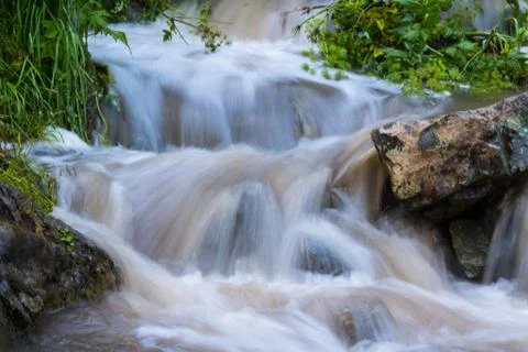 Altai mountain river Foto stock