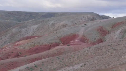 Altai Red Mountains Stock Footage 171758504