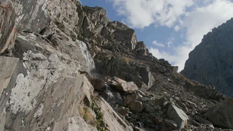 Altai waterfall Stock Footage 167621431