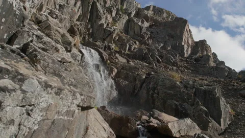 Altai waterfall Stock Footage 167621492