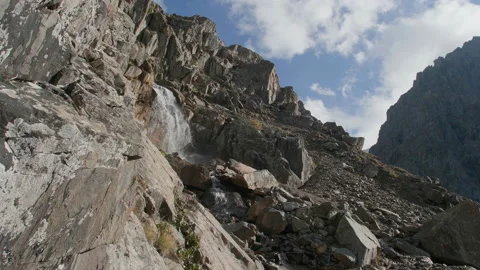Altai waterfall Stock Footage 168158520