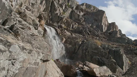 Altai waterfall Stock Footage 168443040