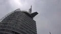 Altantic Sail City high-rise building Bremerhaven with sightseeing platform zoom 4k or 4k+ Resolution