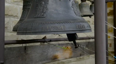 Altar with a bell Stock Footage 68141743