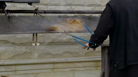 Altar with a bell Stock Footage 68142027