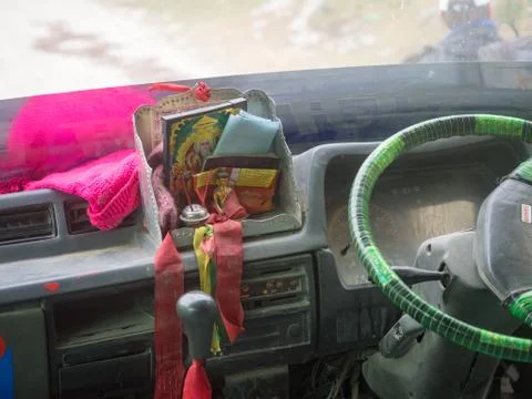 Altar in the bus Stock Photos