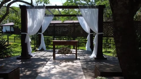 Altar de Casamento 스톡 동영상 168148203