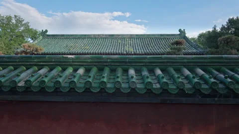 The Altar of Earth Ancient Imperial Architecture at Ditan Park Stock Footage 335192927