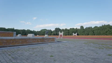 The Altar of Earth Ancient Imperial Architecture at Ditan Park Stock Footage 335194245