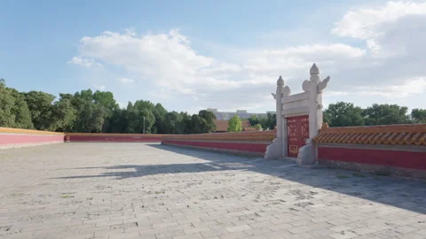 The Altar of Earth Ancient Imperial Architecture at Ditan Park Видео 335194874