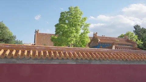 The Altar of Earth Ancient Imperial Architecture at Ditan Park Stock Footage 335196311