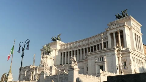 Altar of the Fatherland Stock Footage 162403684
